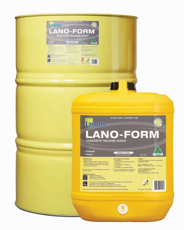 Lano-Form lanolin-based concrete release agent