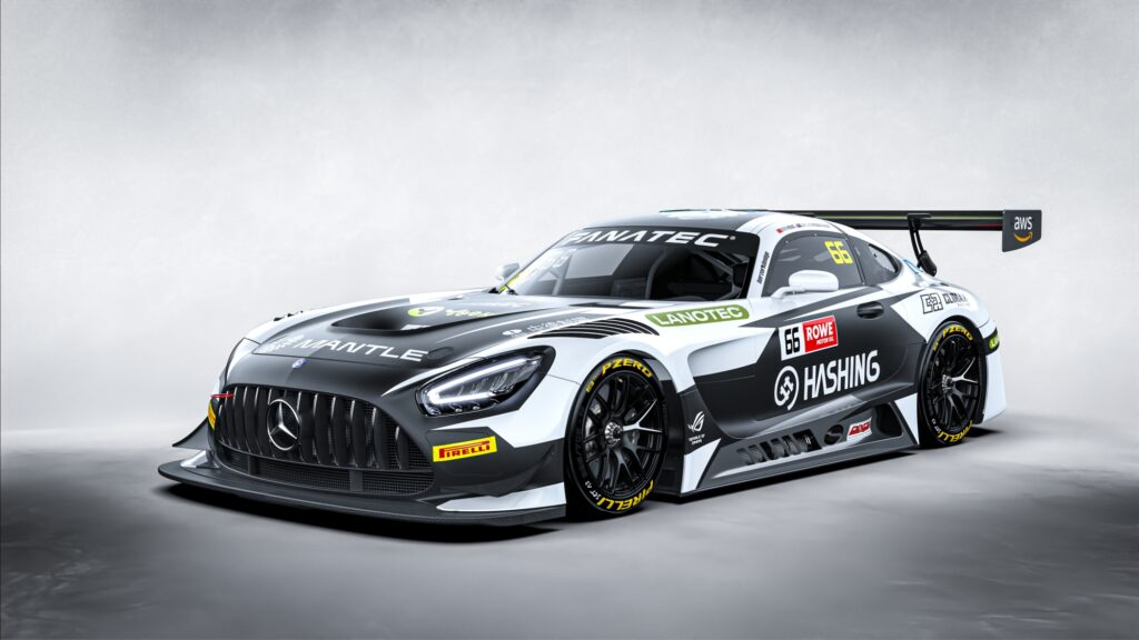 front corner of the Mercedes-AMG GT3